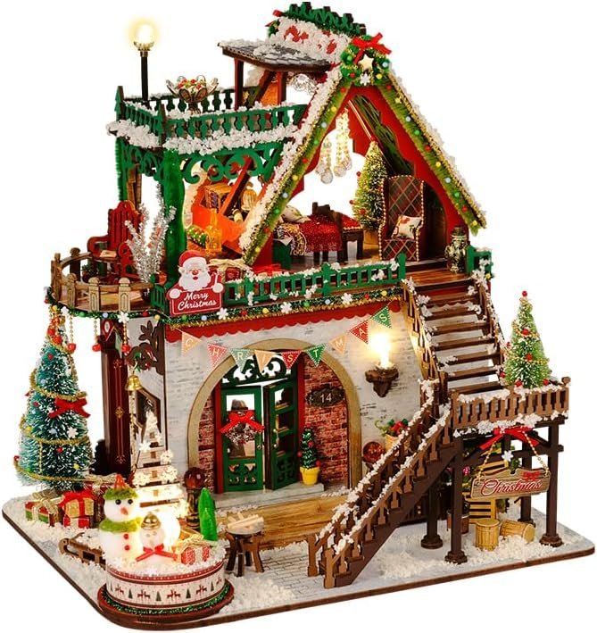 Casa Navideña Nevada